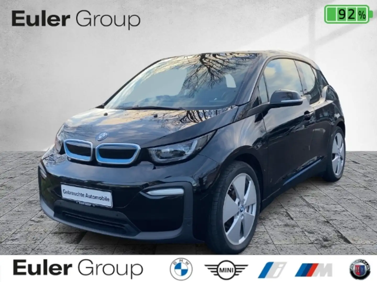 BMW i3 120Ah ACC LED SHZ NAV Wärmepumpe Rückfahrkam. Klim Schwarz - 1