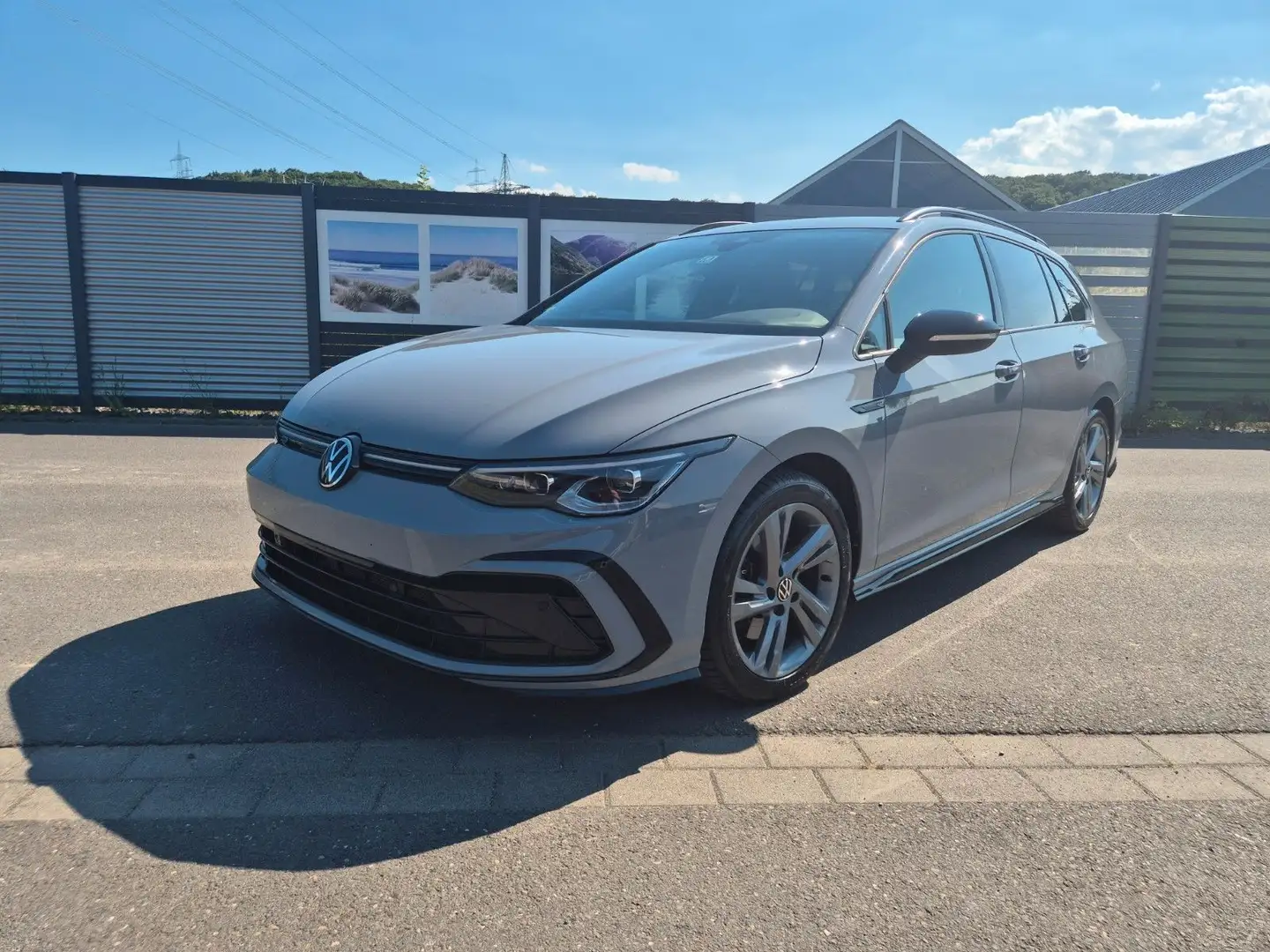 Volkswagen Golf VIII Variant R-Line ACC LED SPUR Gris - 1