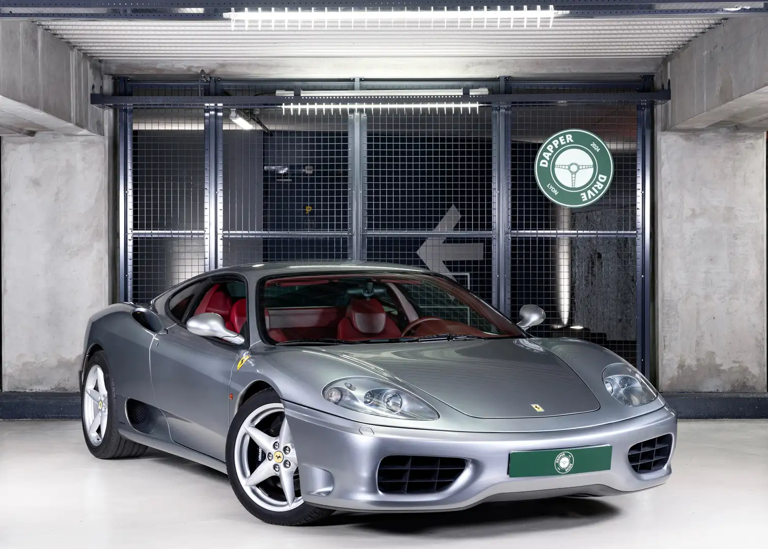 Ferrari 360 Modena V8 F1 Plateado - 1