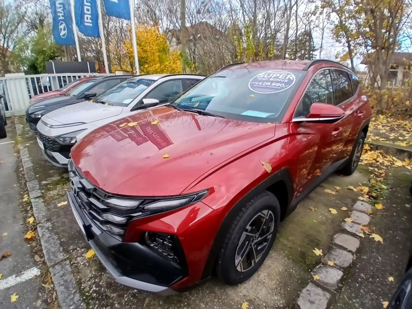 Hyundai TUCSON NX4 Jubile 1,6 T-GDi 2WD 48V t5bj1 Rouge - 1