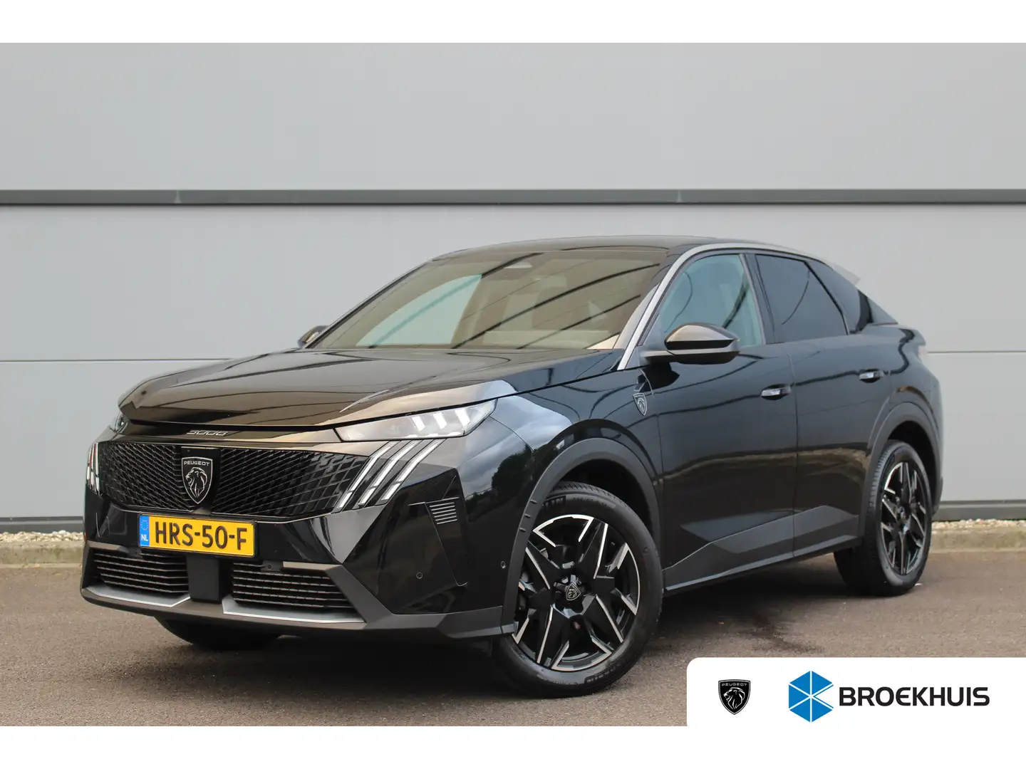 Peugeot 3008 1.2 Hybrid 145 GT Zwart - 1