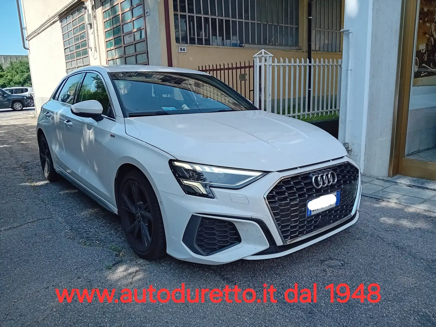Audi A3 A3 Sportback 30 2.0 tdi s-tronic *UNIPROP* Bianco - 1
