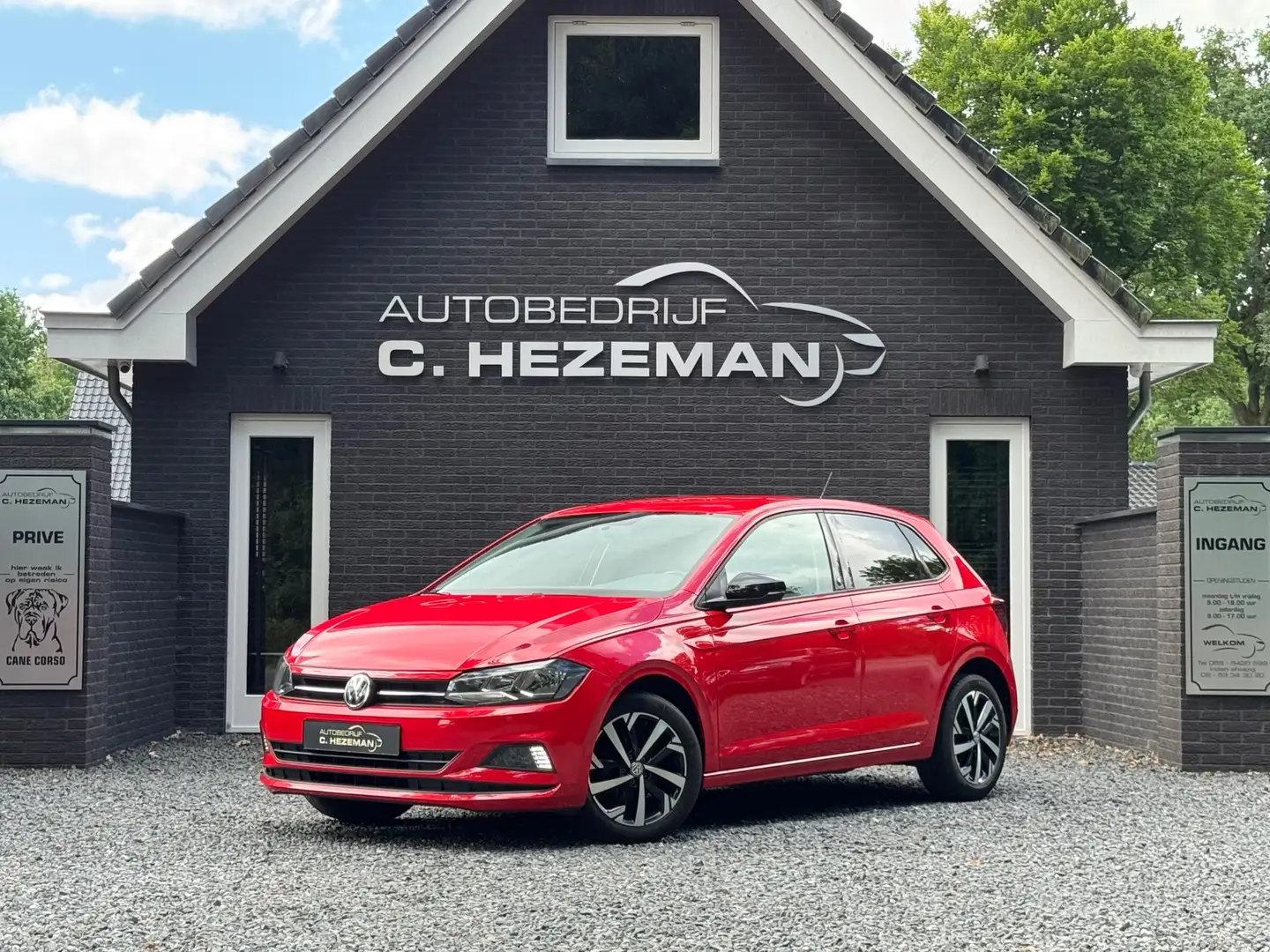 Volkswagen Polo 1.0 TSI Beats 1E Eigenaar Dealer OH Nieuwstaat Cru Rood - 2