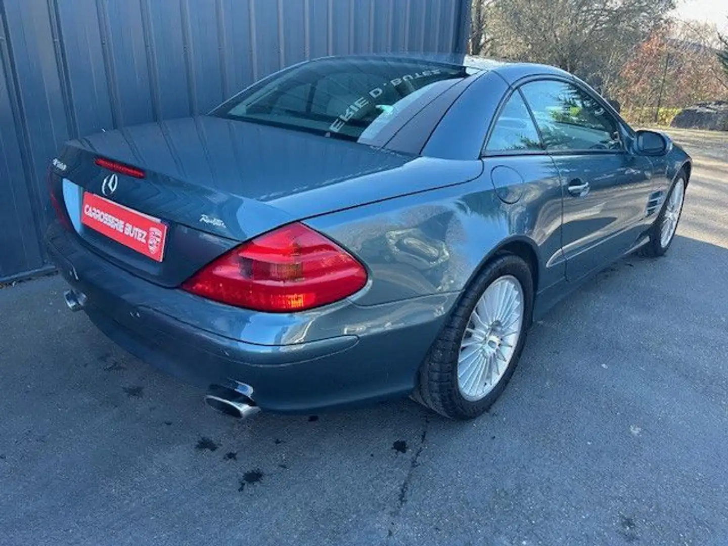 Mercedes-Benz SL 500 500 cabriolet V8 Modrá - 2
