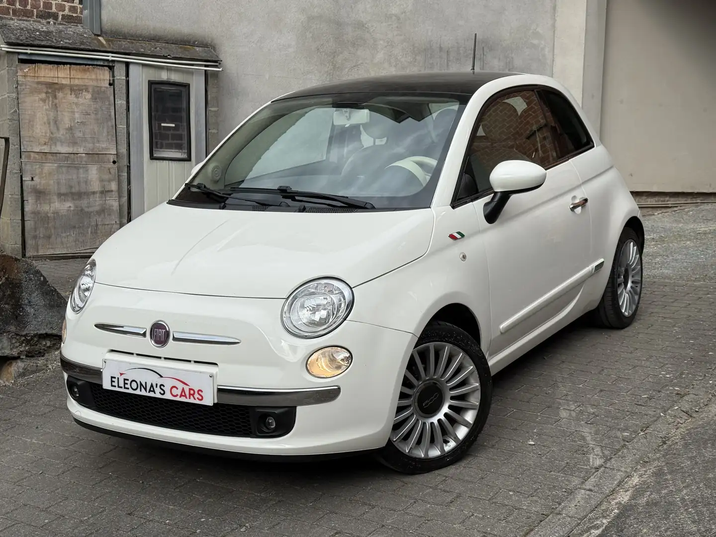 Fiat 500 1.2i Airco, Panorama,… Blanco - 1