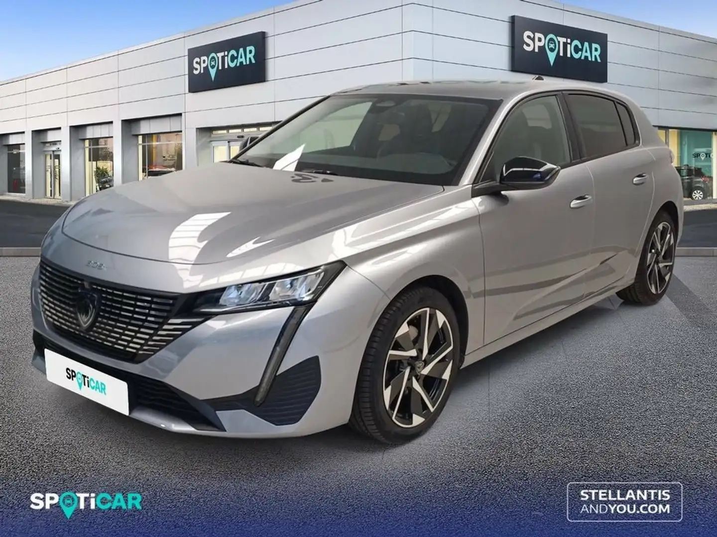 Peugeot 308 1.5 BlueHDi S&S Allure EAT8 130 Gris - 1