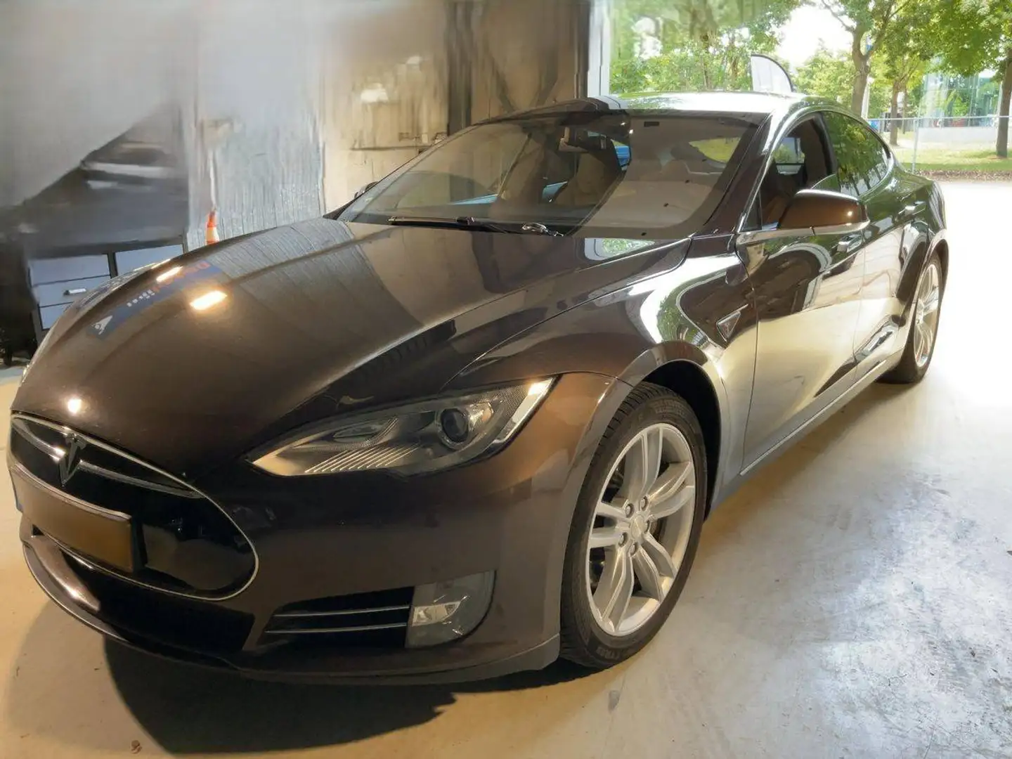 Tesla Model S Model S Performance 85kWh Gratis Laden - Free SUC Braun - 1