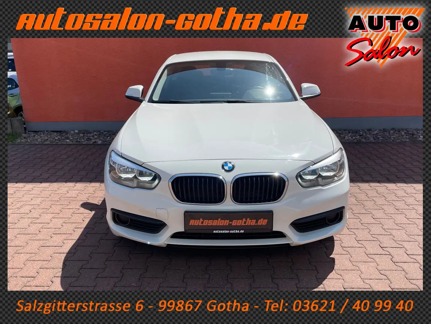 BMW 118 i Lim. KLIMAAUTO+SITZHZG PDC FON 2.Hand Weiß - 2