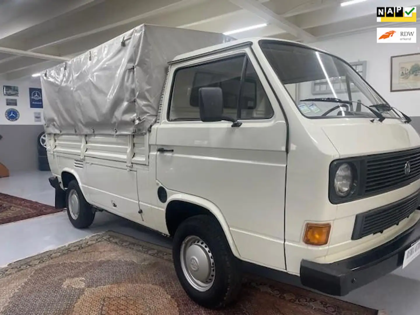 Volkswagen T3 Volkswagen T3 Pick up, voor de echte Volkswagen Weiß - 1