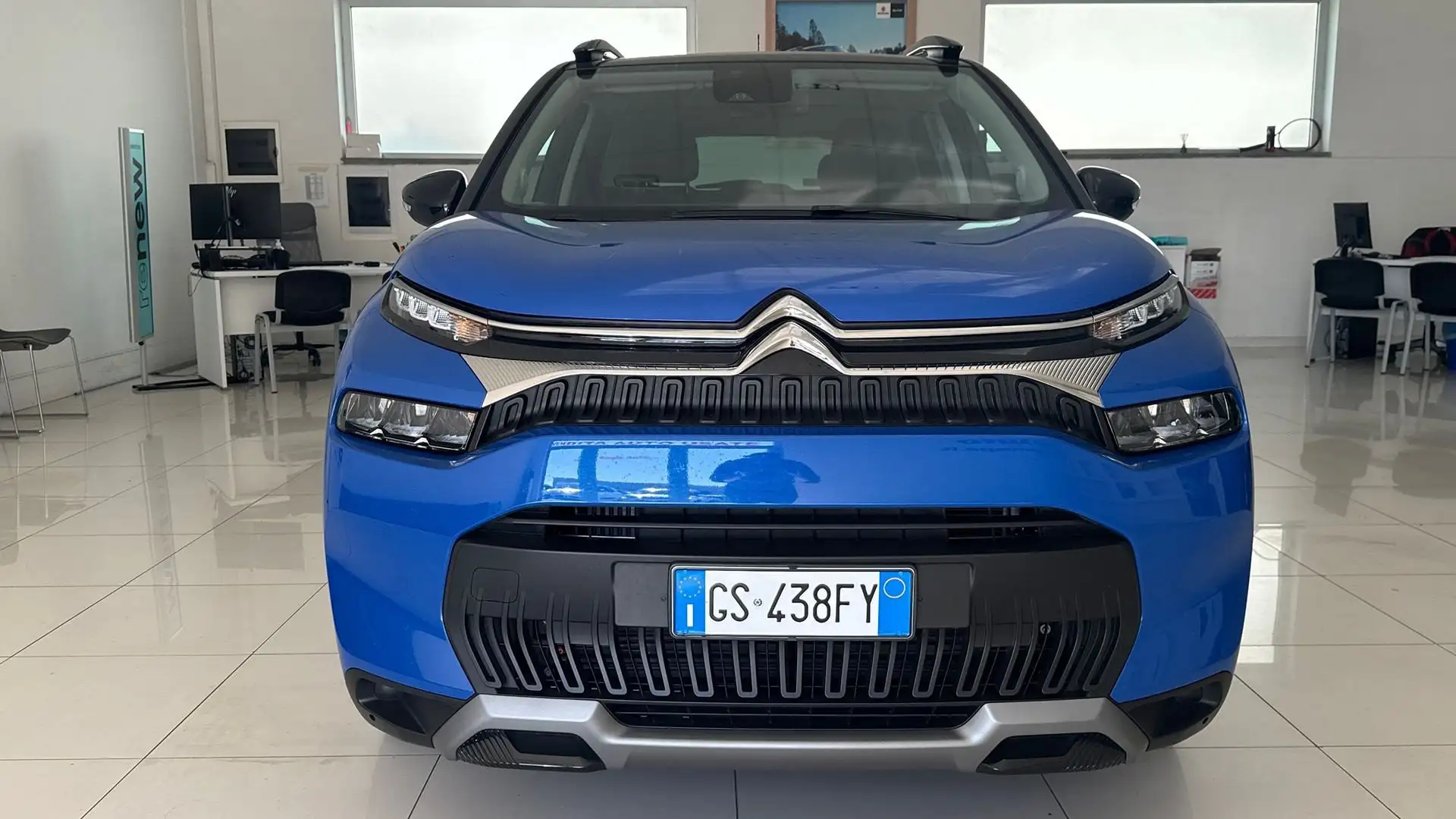 Citroen C3 Aircross 1.2 PURETECH SHINE S&S 110CV Blu/Azzurro - 2