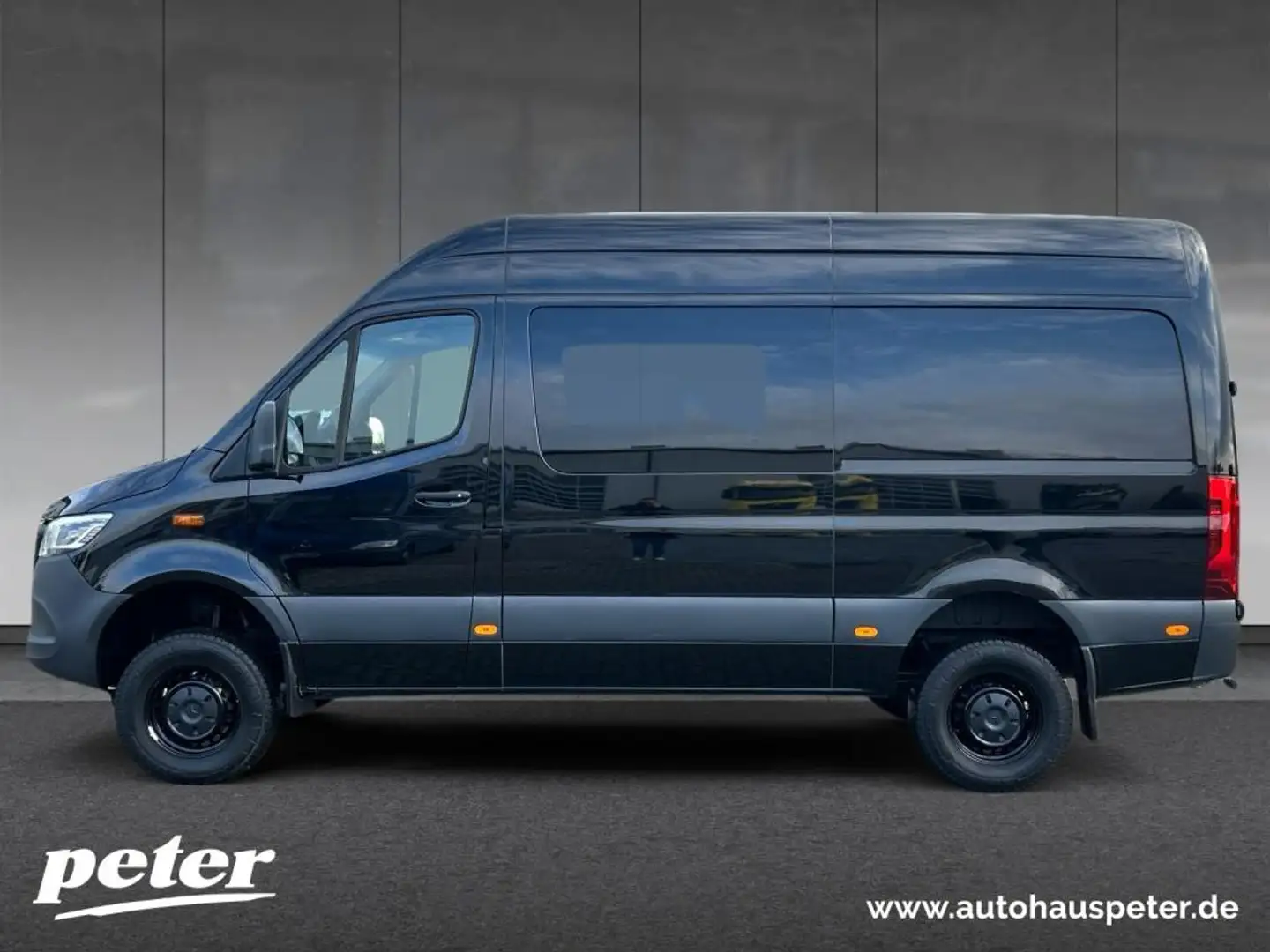 Mercedes-Benz Sprinter 319 CDI 4x4 MIXTO LED+AHK+Navi+MBUX+STHZG Černá - 2