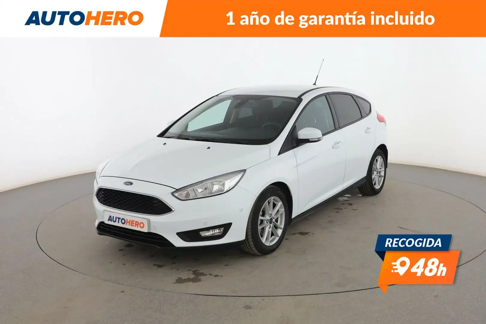 Ford Focus 1.0 Ecoboost Auto-S&S Business 125 Blanco - 1