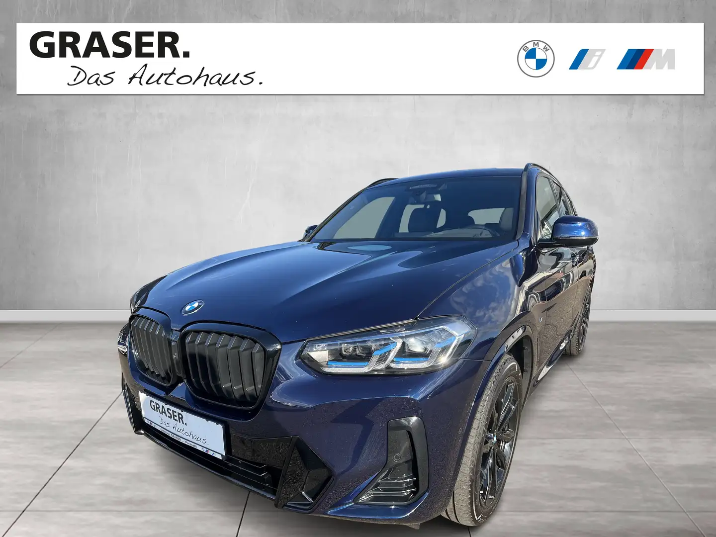BMW X3 xDrive30d M Sportpaket Head-Up HK HiFi DAB Blau - 1