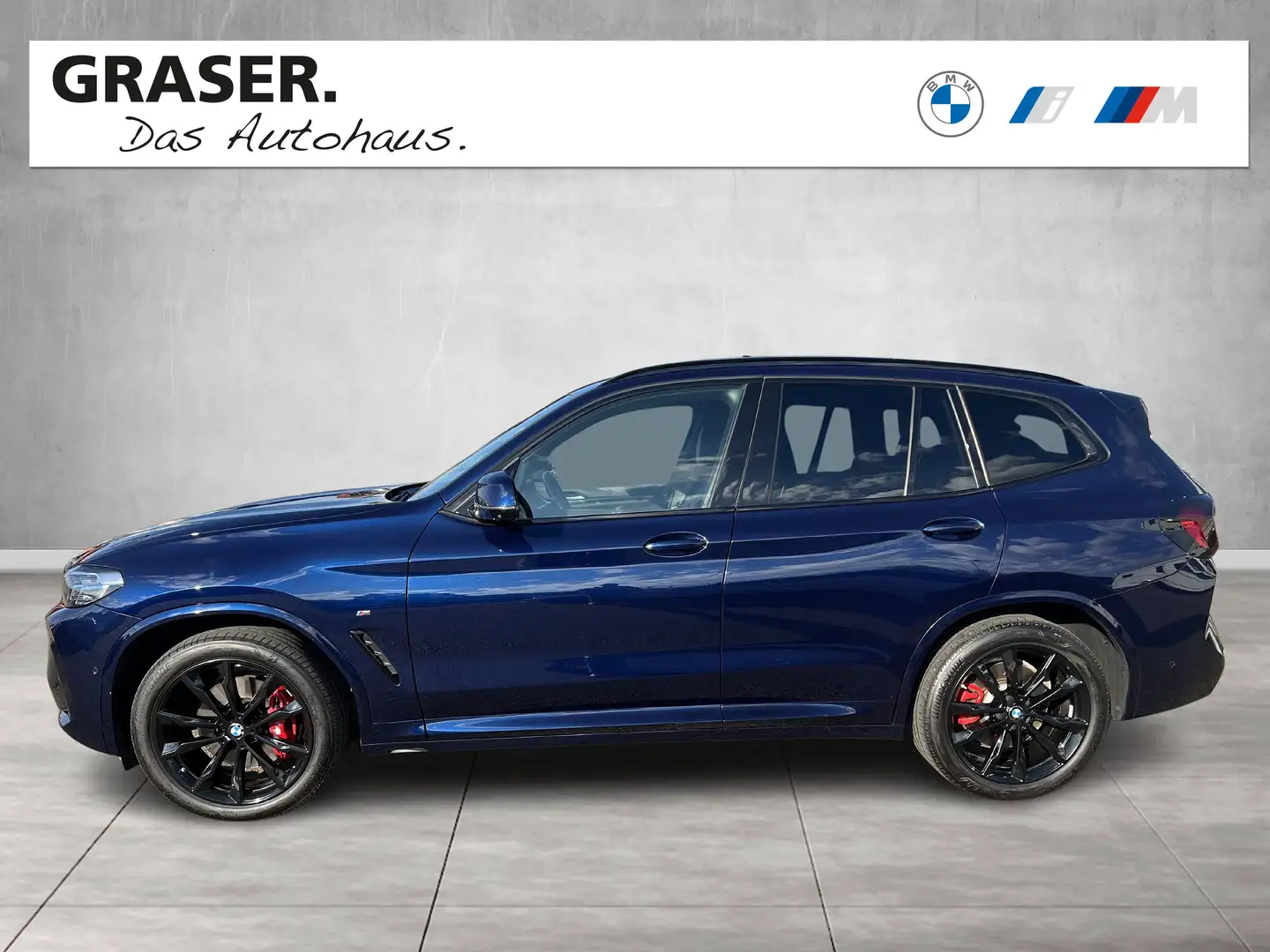 BMW X3 xDrive30d M Sportpaket Head-Up HK HiFi DAB Blau - 2
