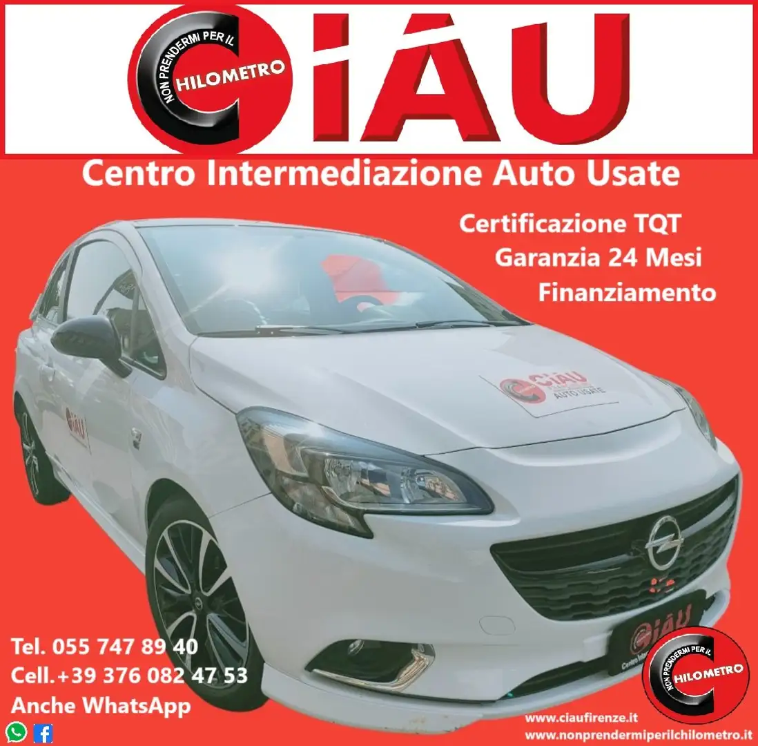 Opel Corsa Corsa 3p 1.2 b-Color Bianco - 1