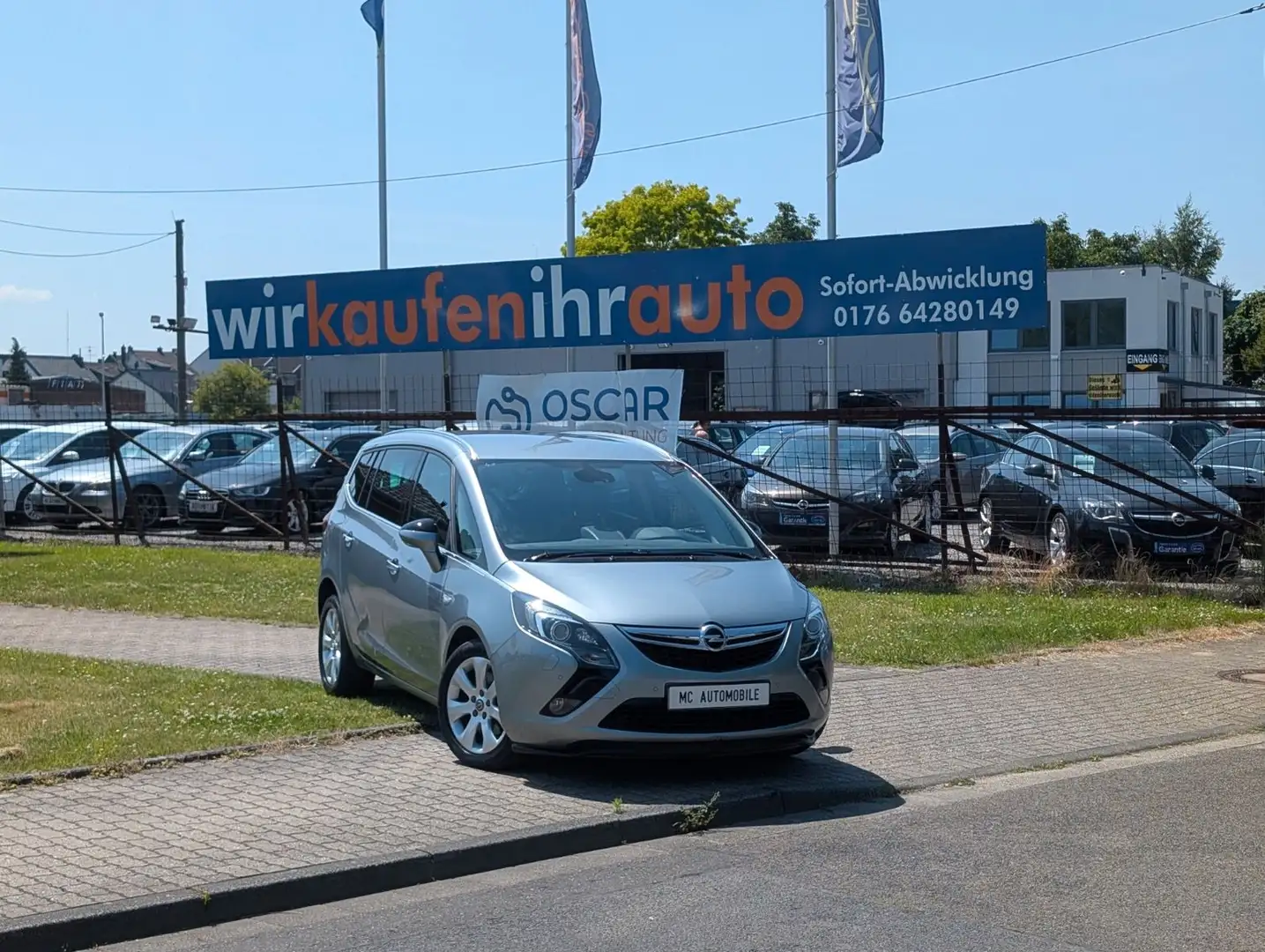 Opel Zafira C Tourer Innovation*AUTOMATIK*PDC V-H !! Silber - 1