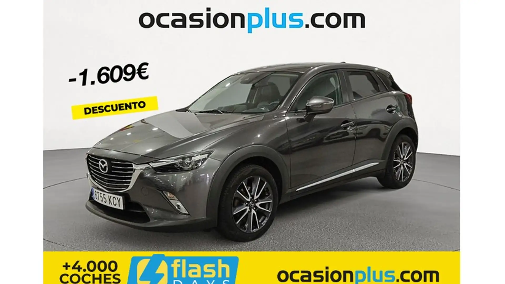 Mazda CX-3 1.5D Luxury 2WD Gris - 1