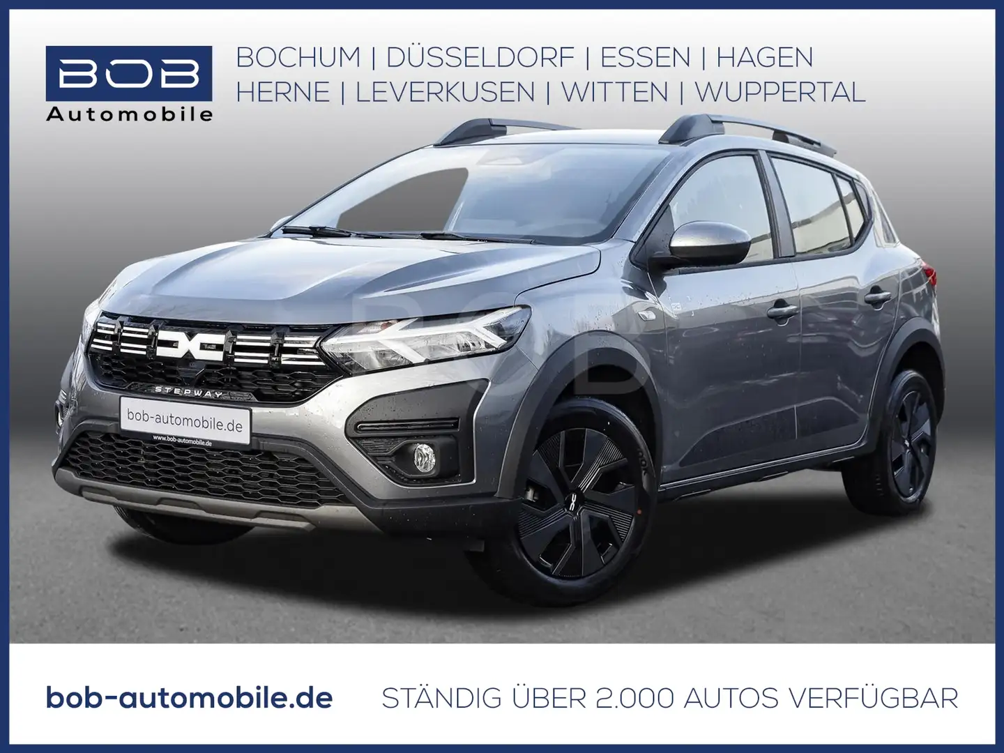Dacia Sandero Stepway Expression TCe 90 SHZ PDC KLIMA Grau - 1