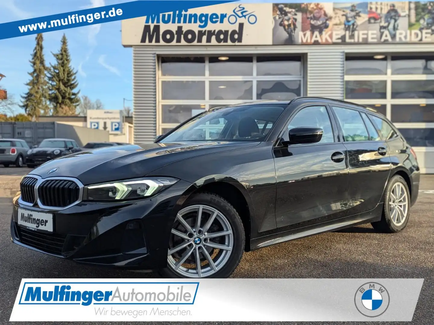 BMW 318 i Tour. HUD Live-Prof DAB LED Sitzh.Temp.PDC Schwarz - 1