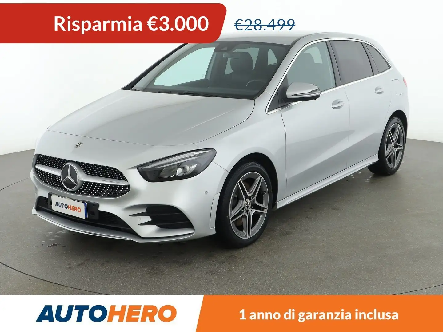 Mercedes-Benz B 250 B 250e Premium  Automatica  PHEV Srebrny - 1