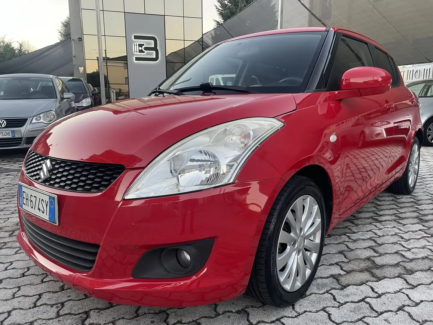 Suzuki Swift Swift 5p 1.2 vvt GL Top IDONEA NEOPATENTATI KM RE Rouge - 1