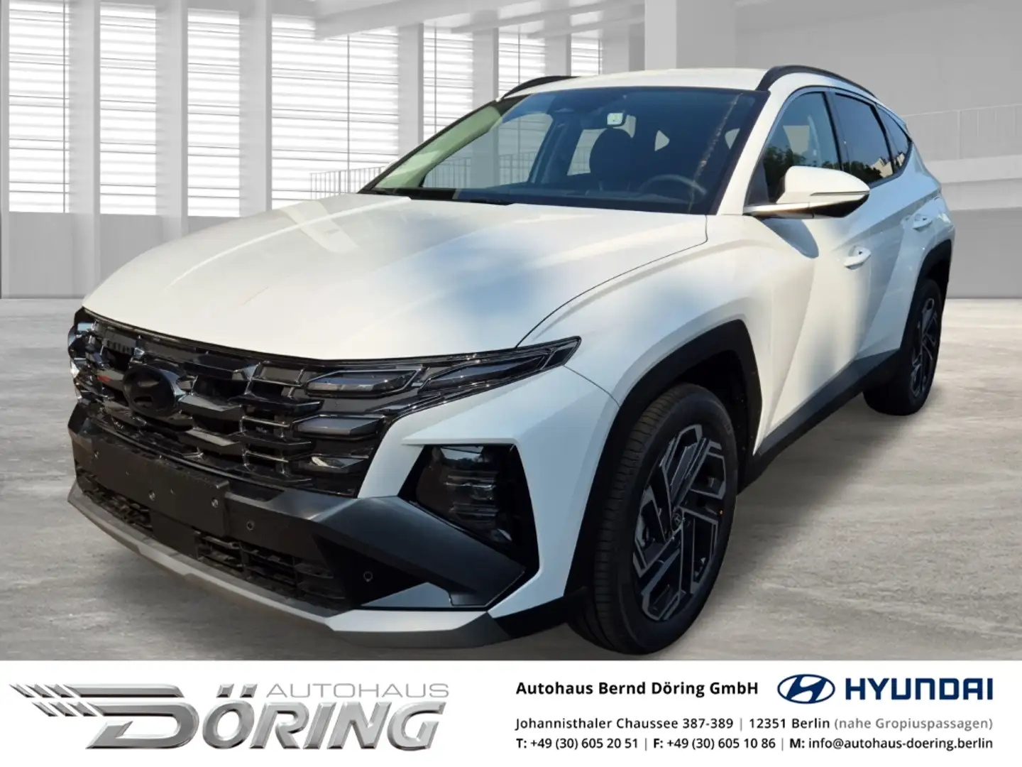 Hyundai TUCSON FL Hybrid Prime 1.6 Turbo Automatik 4WD 215 PS Blanc - 1