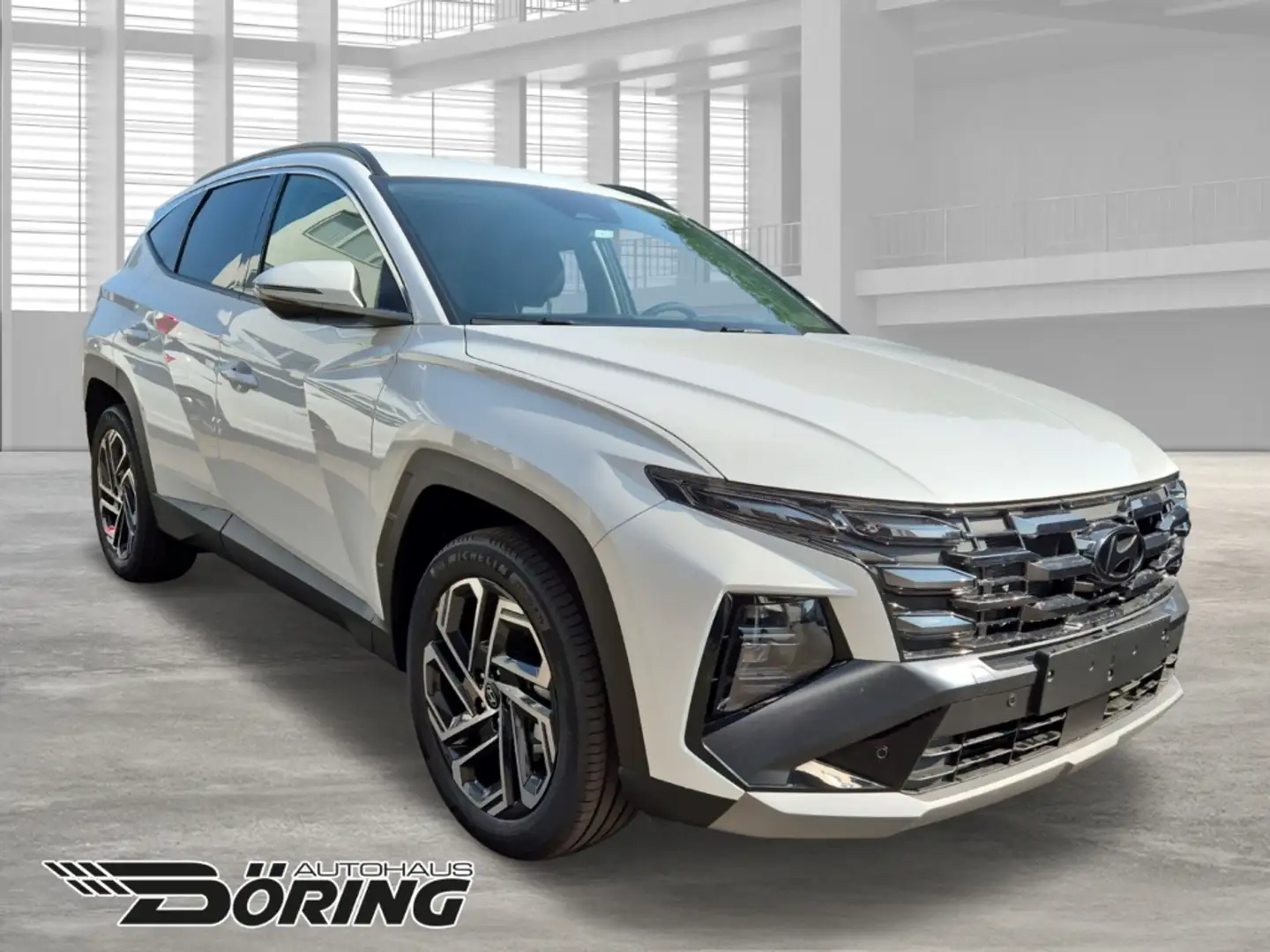Hyundai TUCSON FL Hybrid Prime 1.6 Turbo Automatik 4WD 215 PS Blanc - 2