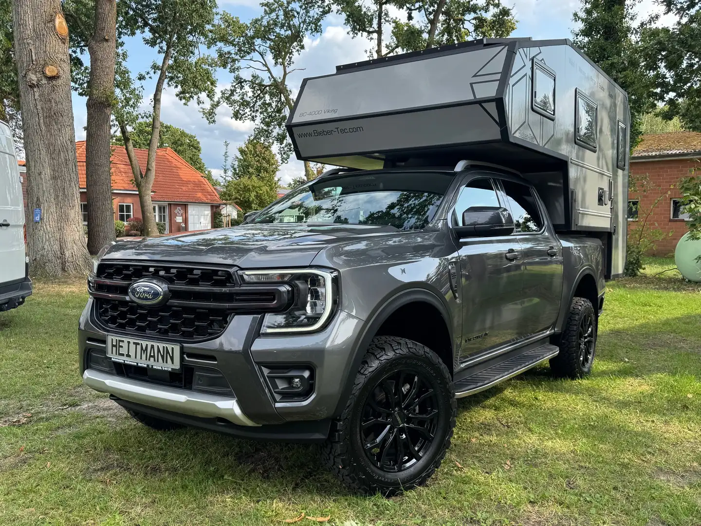 Ford Ranger Wildtrak e-4WD DoKa 3.5t zGg für Wohnkabine Gris - 2