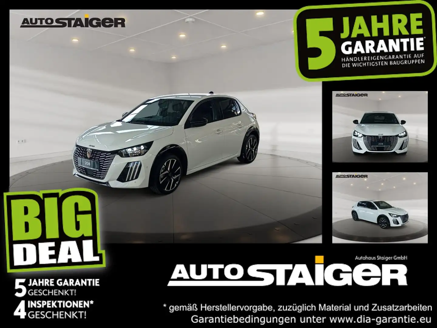 Peugeot 208 GT 100 *Rückfahrkamera*Navi*LED* Weiß - 1