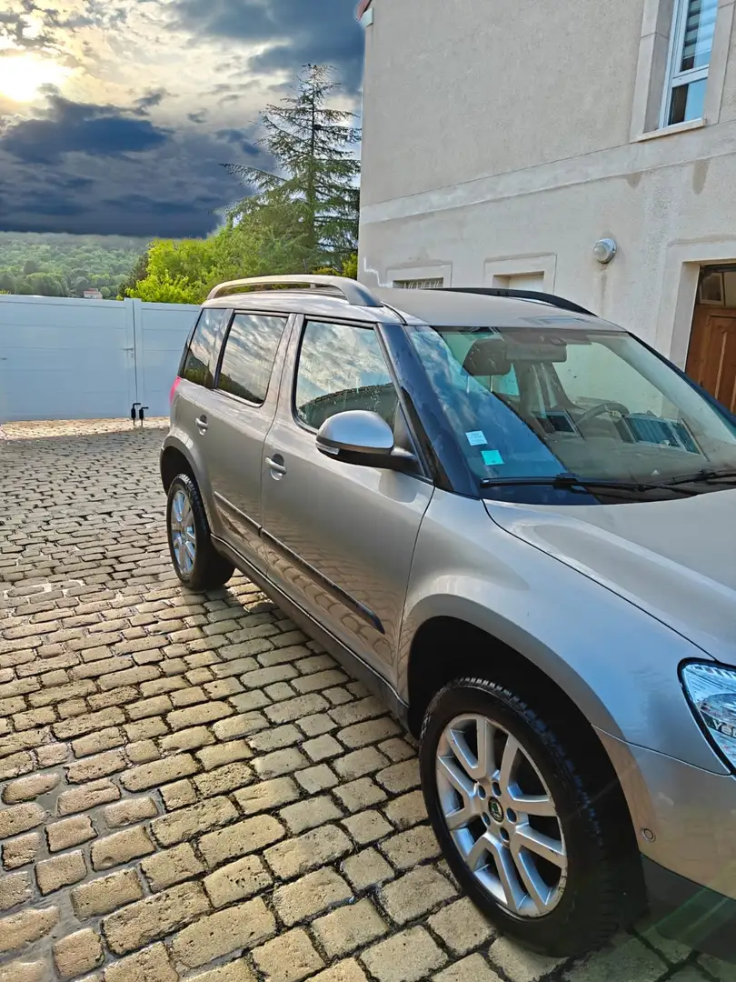 Skoda Yeti Yeti 2.0 TDI 4x4 Elegance Gris - 2