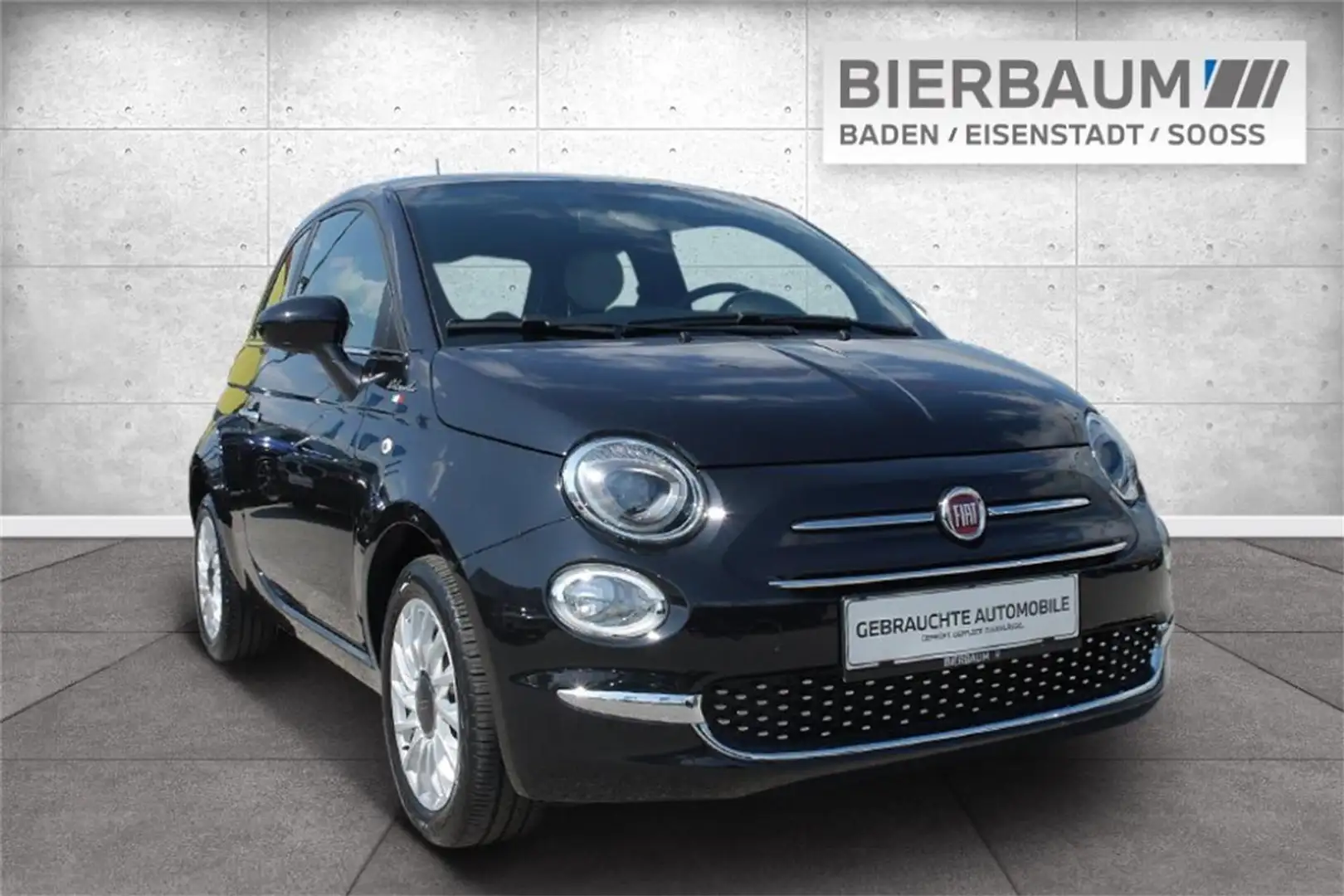 Fiat 500 FireFly Hybrid 70 Dolcevit Zwart - 1