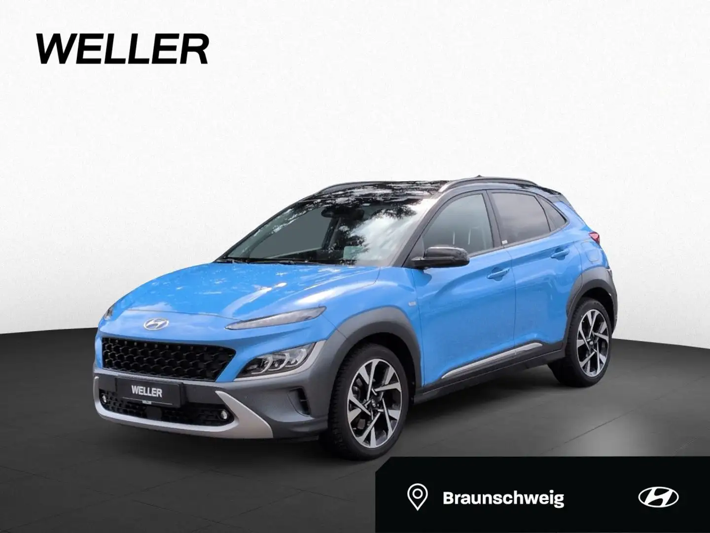 Hyundai KONA Prime 2WD LED,Navi,RFK,ACC,HUD,CarPl,Krell Azul - 1