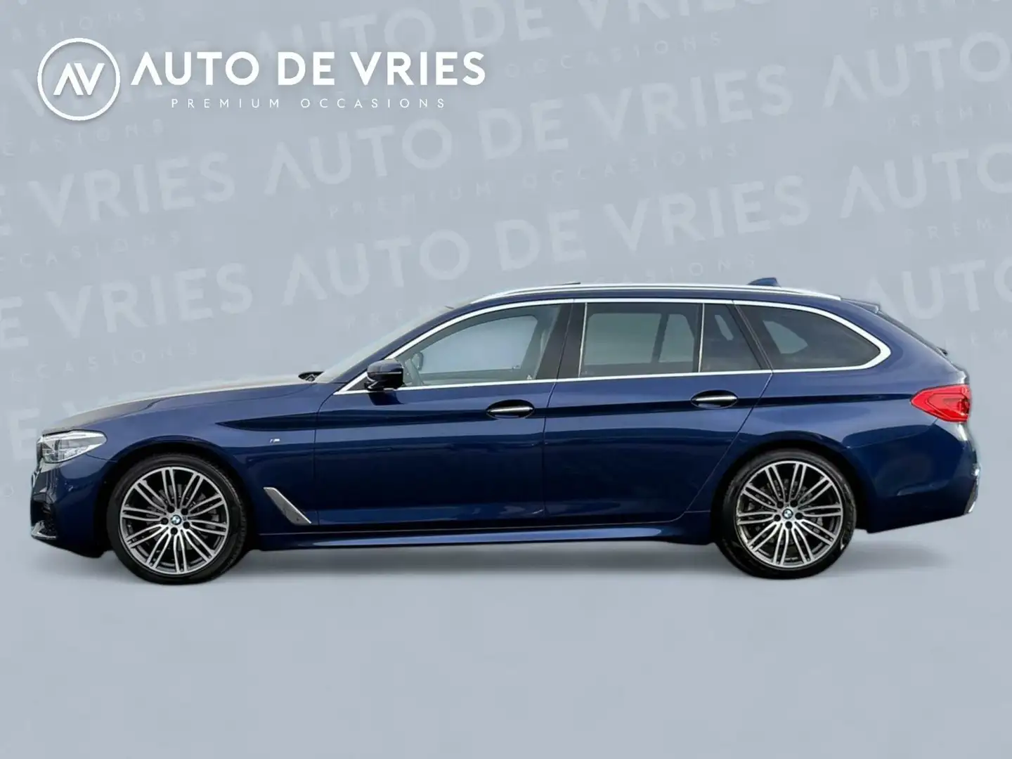 BMW 520 5-serie Touring 520i 184pk High Executive M-Sport Blauw - 2