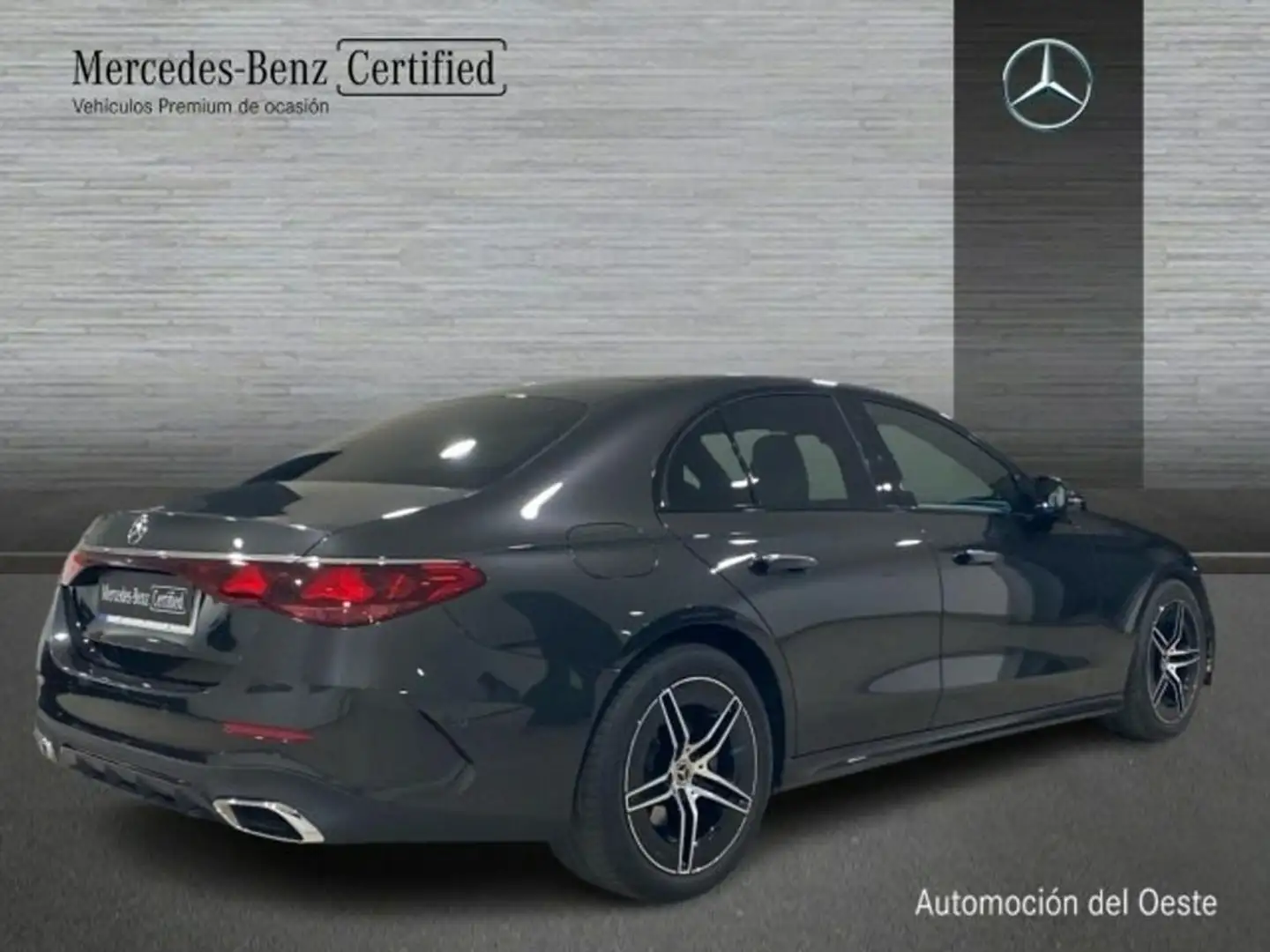 Mercedes-Benz E 220 d amg line premium Gris - 2