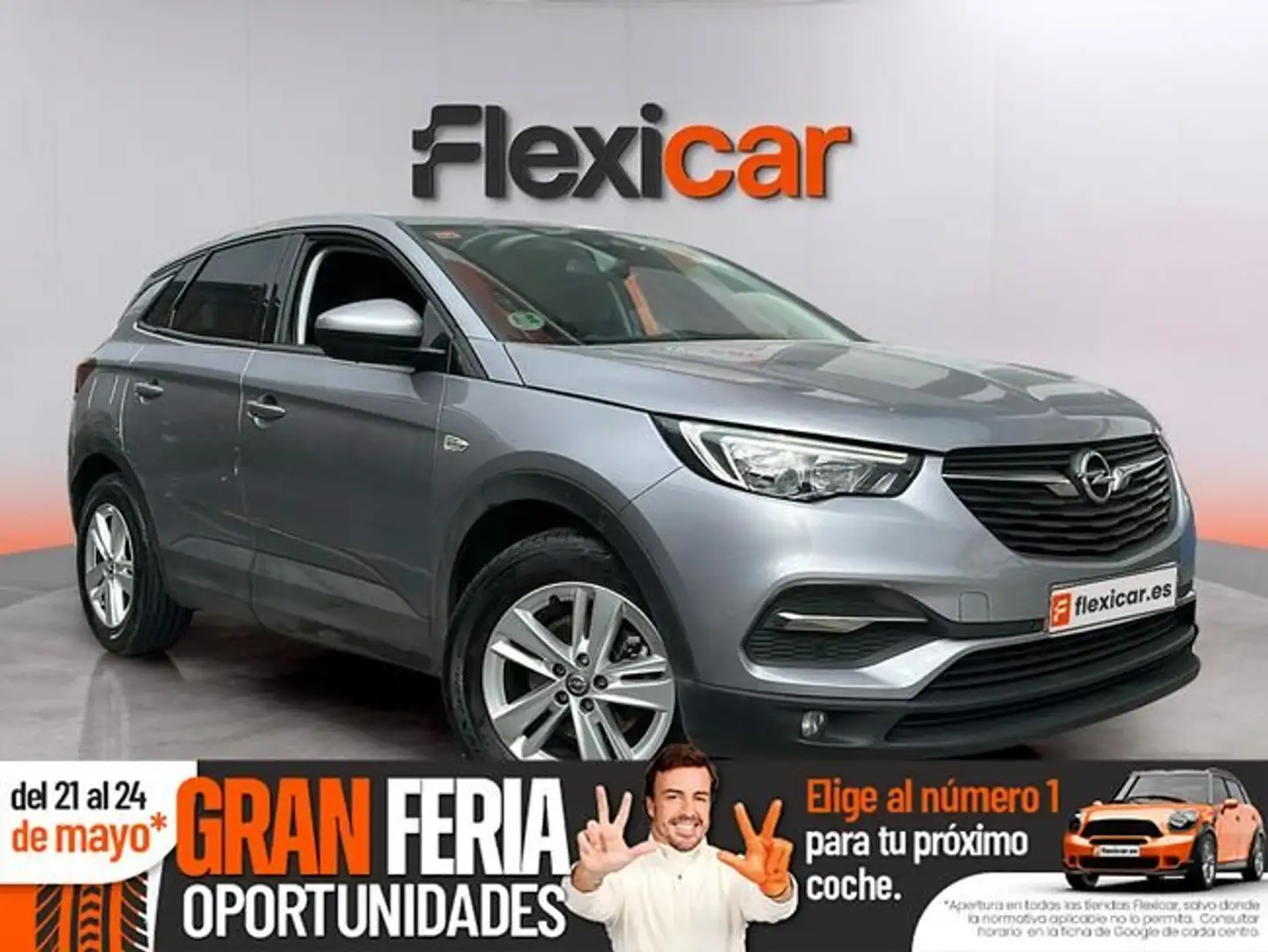 Opel Grandland X 1.2 Turbo Excellence Gris - 1