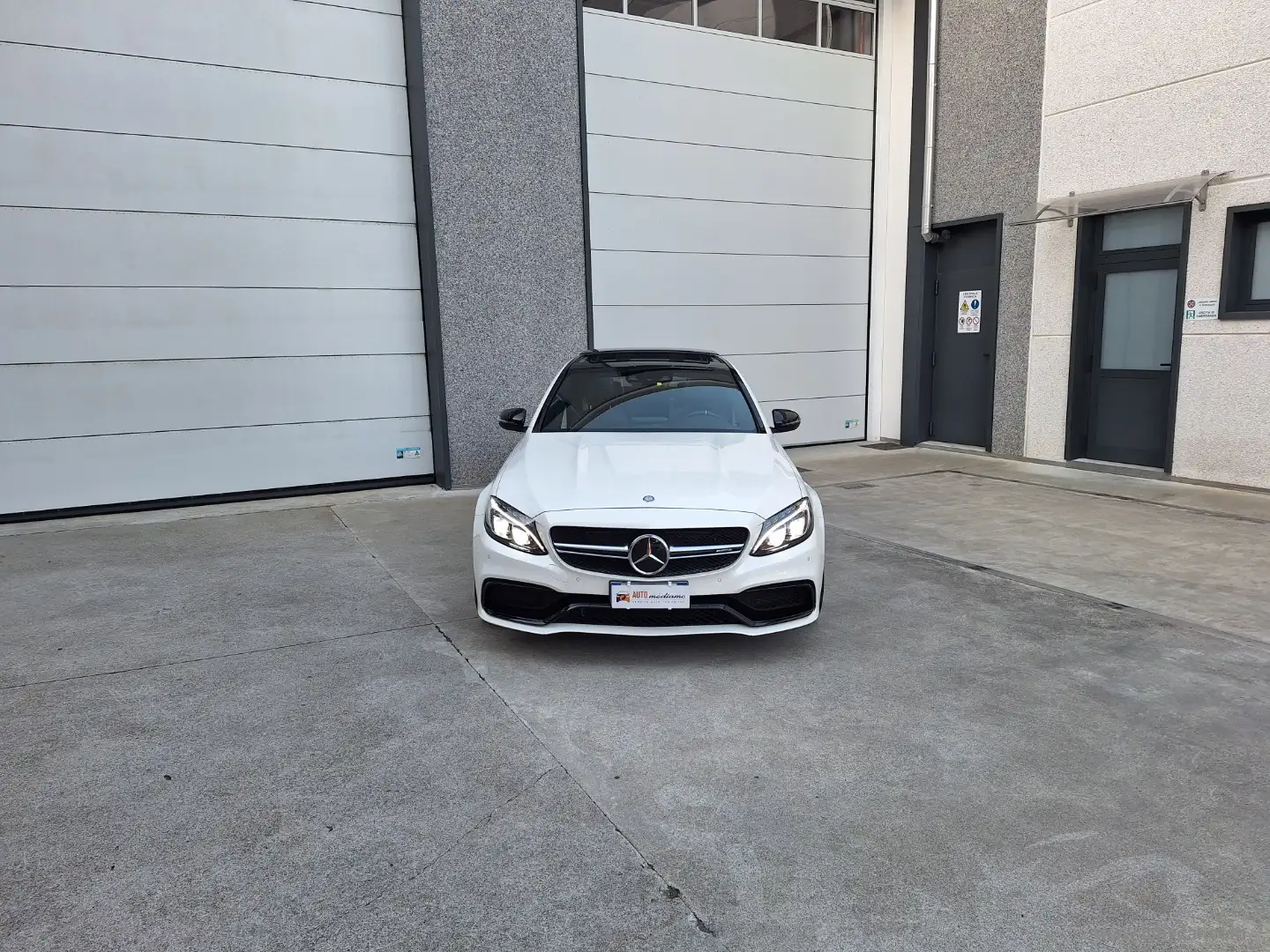 Mercedes-Benz C 63 AMG C 63 AMG S UNICOPROP - TETTO- TAGLIANDI MERCEDES Bianco - 2
