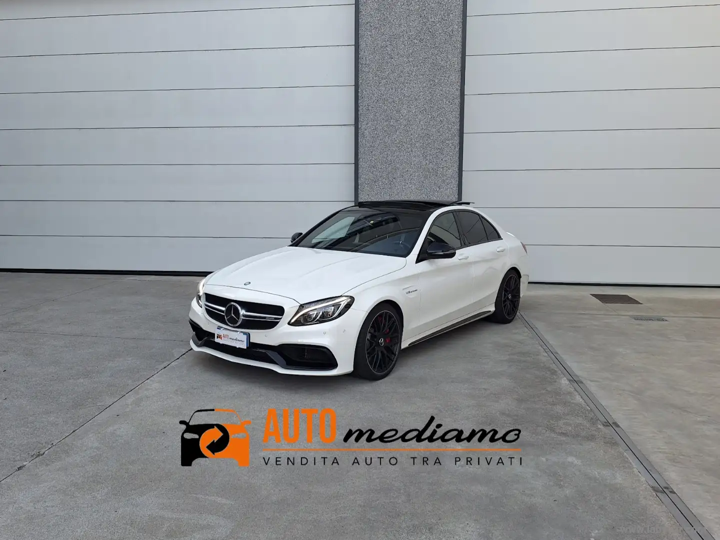 Mercedes-Benz C 63 AMG C 63 AMG S UNICOPROP - TETTO- TAGLIANDI MERCEDES Bianco - 1