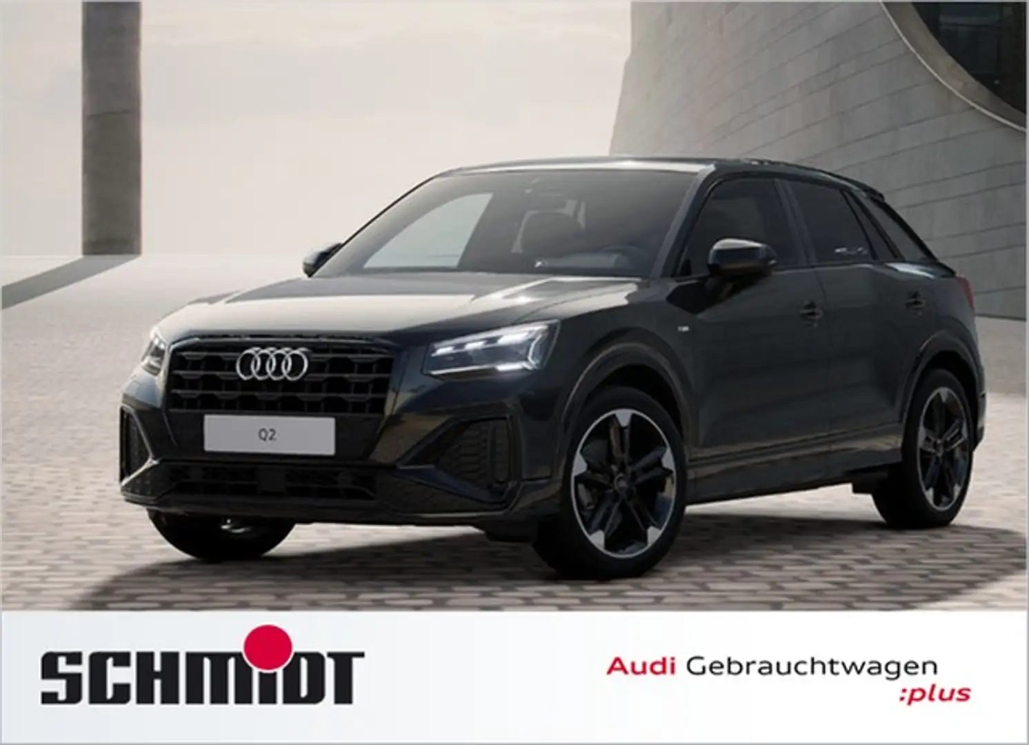 Audi Q2 35 TFSI S line Matrix LED Navi+ ACC Kamera LM18 Schwarz - 1