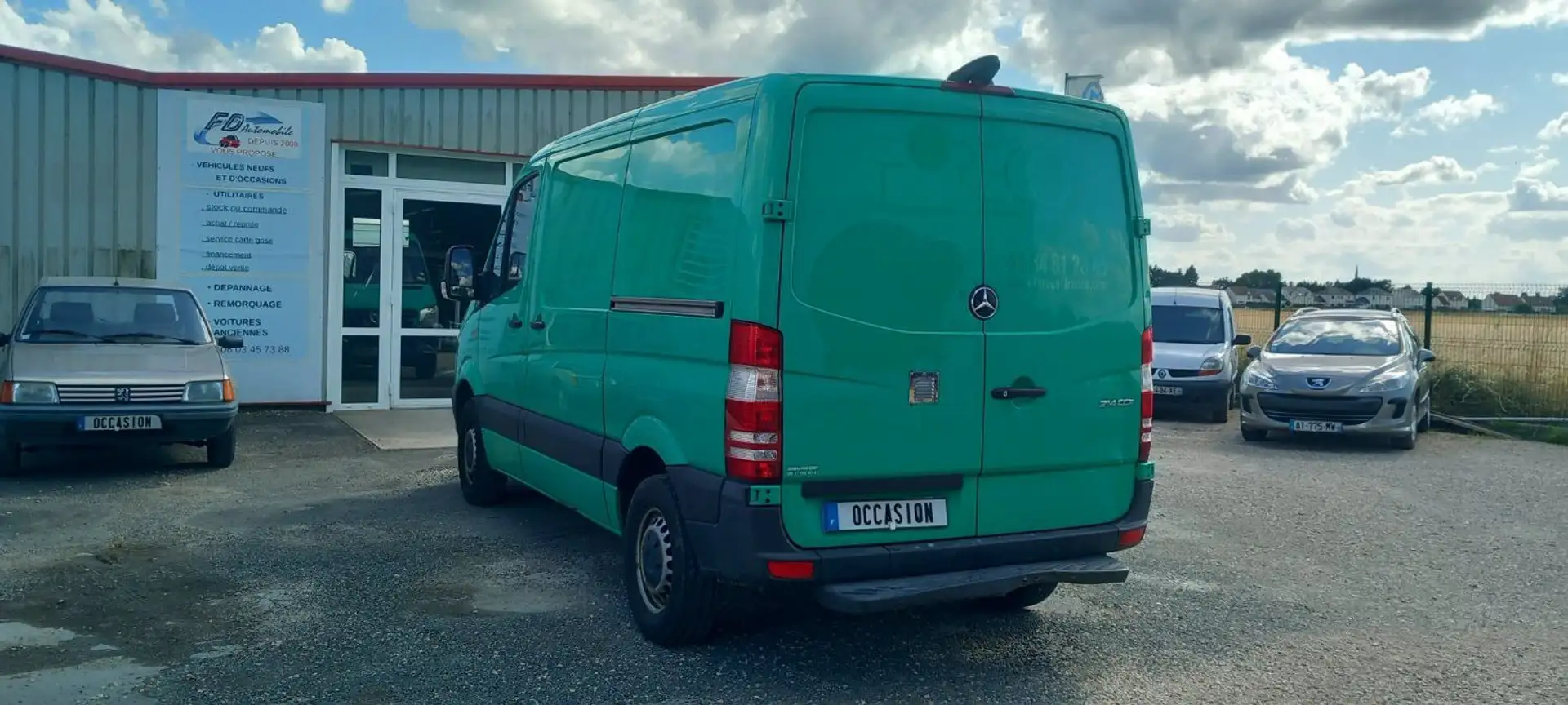 Mercedes-Benz Sprinter MERCEDES SPRINTER 214 CDI E6 143cv Vert - 2