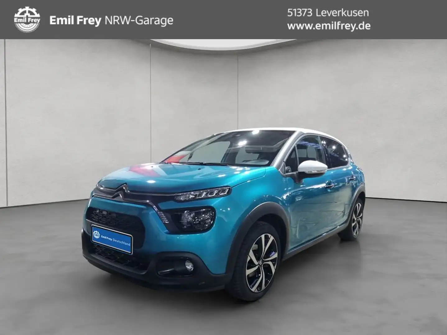 Citroen C3 Pure Tech 110 EAT6 SHINE PACK Bleu - 1