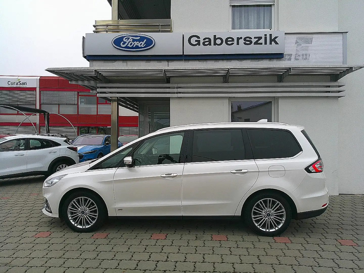 Ford Galaxy 2,0 EcoBlue SCR AWD Vignale Aut. Blanc - 2