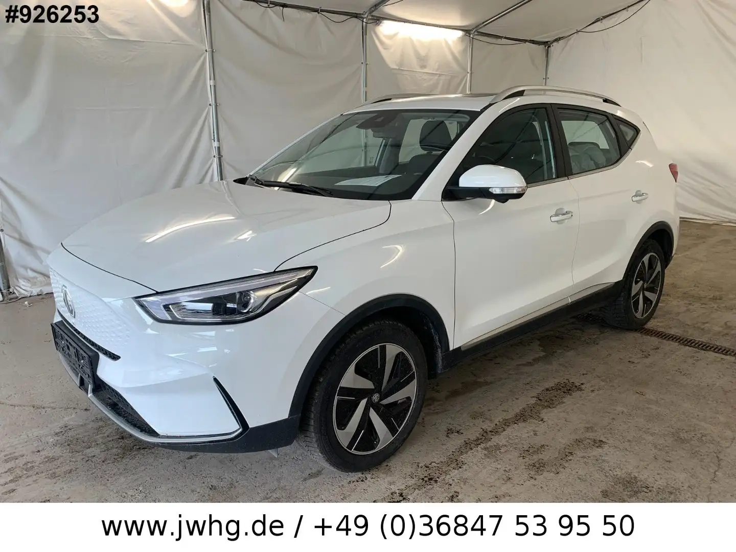 MG ZS EV Luxury FahrAss+ Panorama 360°K Vollleder Weiß - 1