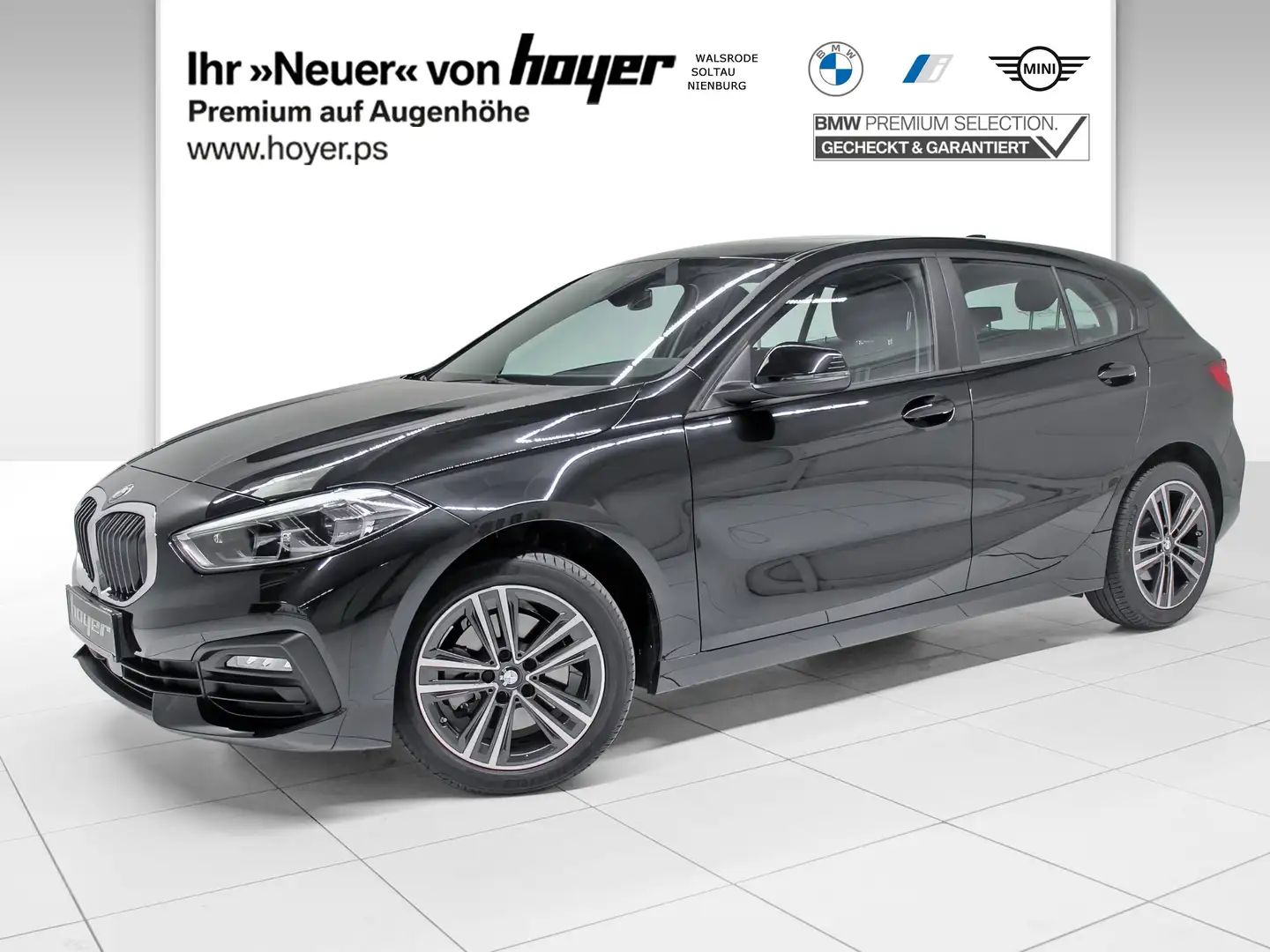 BMW 118 i Hatch Advantage Head-Up DAB LED WLAN Shz Schwarz - 2