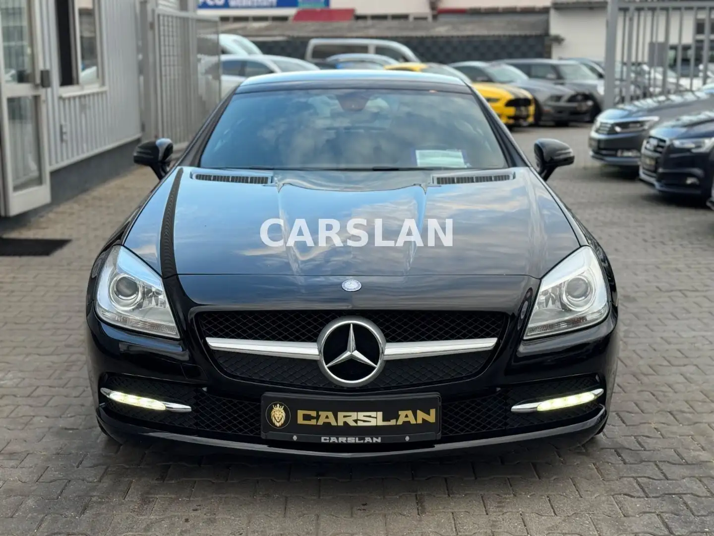 Mercedes-Benz SLK 200 ROADSTER "1.HAND+AIRSCARF+SHZ+LEDER" Schwarz - 2