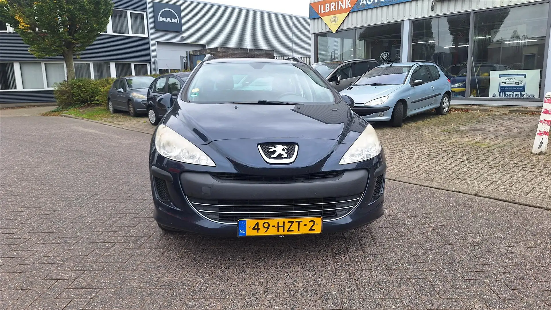 Peugeot 308 1.6 HDIF 16V 110 SW Airco Trekhaak break Blau - 2