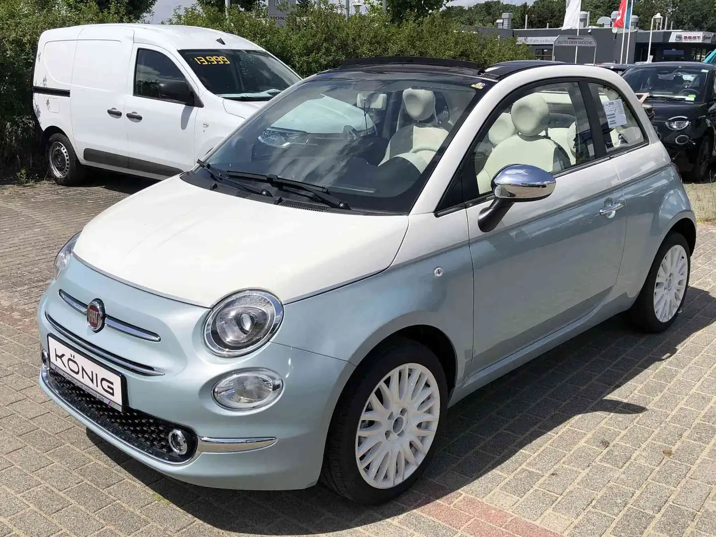 Fiat 500C Cabrio MY24 1.0 Collezione 1957  limitiertes Sonde Weiß - 1