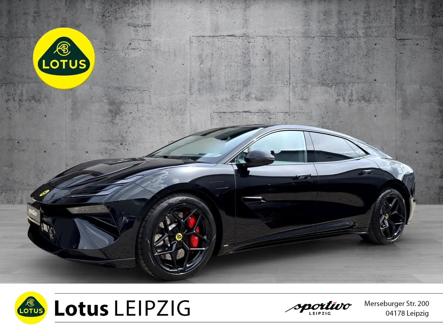Lotus Emeya Base *Lotus Leipzig* *Sonderleasing* *AHK* Czarny - 1