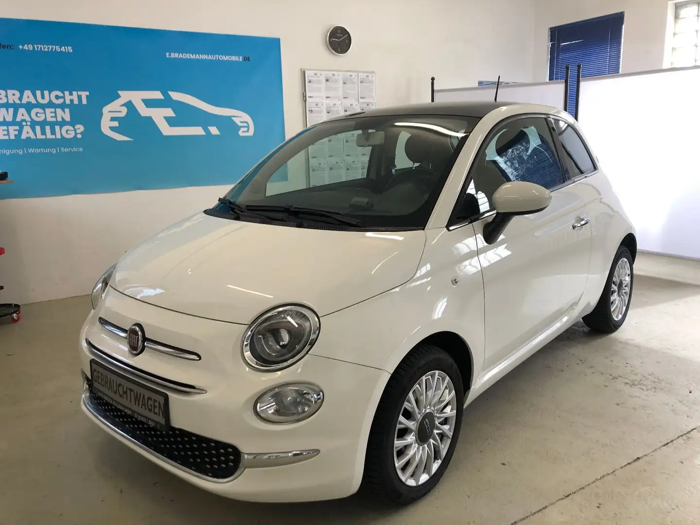 Fiat 500 Weiß - 1