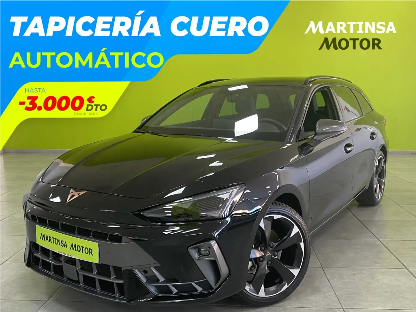 CUPRA Leon Sportstourer 1.5 eTSI 110 DSG Negro - 1