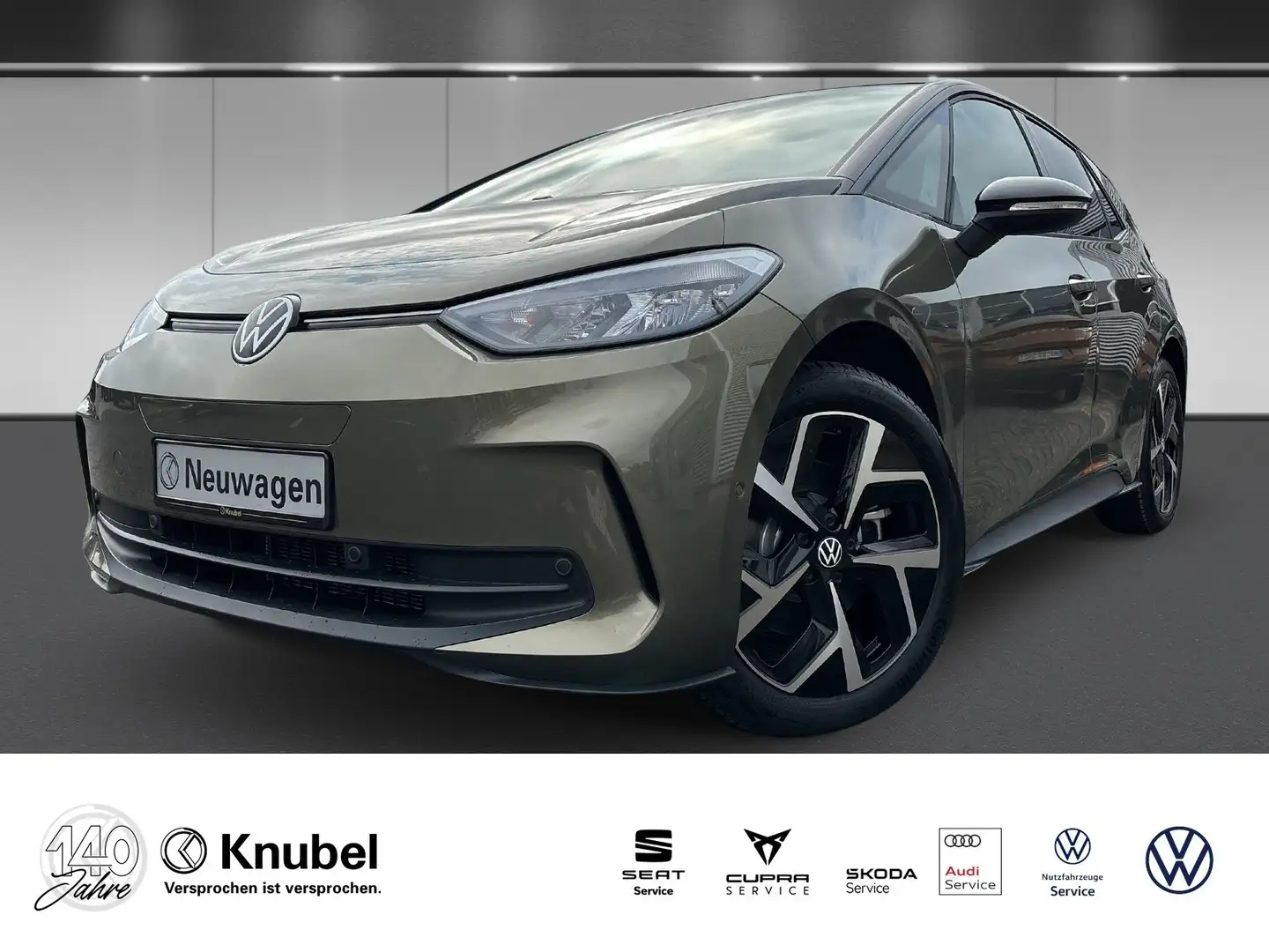 Volkswagen ID.3 Pro GOAL LED Navi Keyless TravelAss. Ganzj.reifen Grün - 1